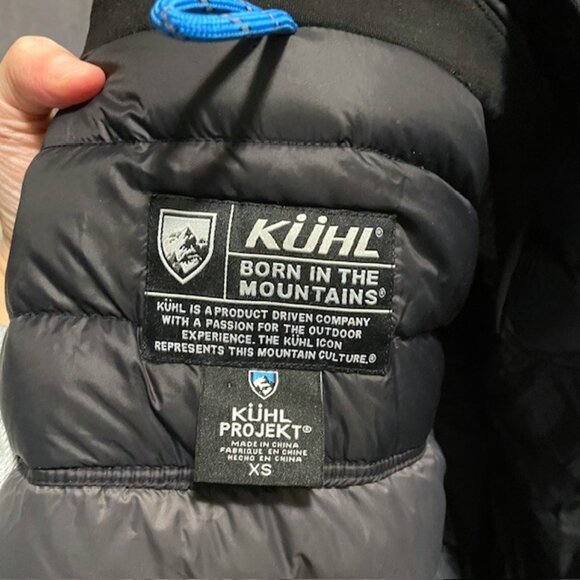 Kuhl SpyFire Down Parka Puffer Coat Black Size XS - Picture 13 of 16